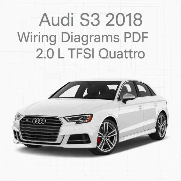 Audi S3 Prestige 2018 Wiring Diagrams PDF