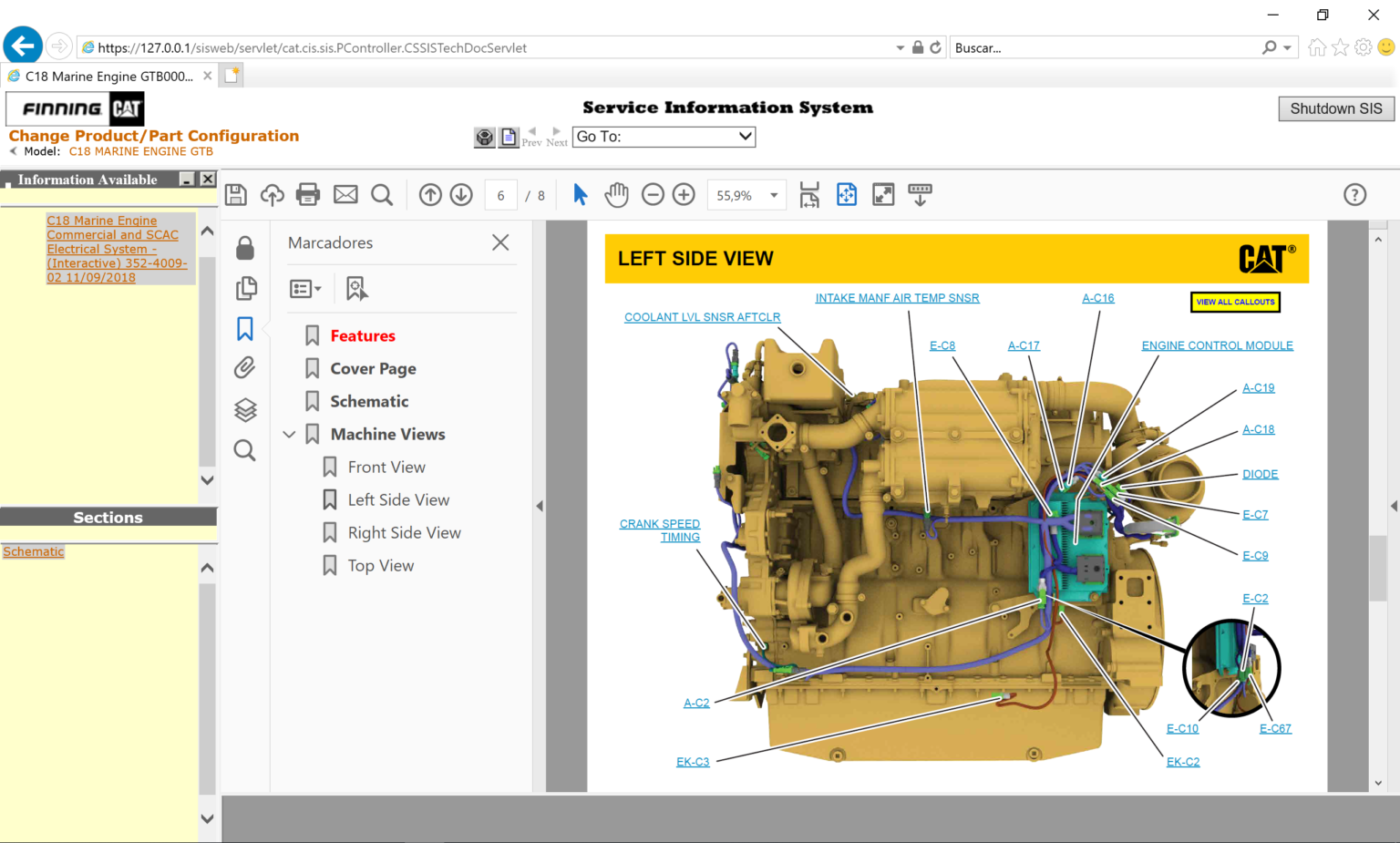 Cat Module Serind Caterpillar CAT SIS 3D Service Information System 2021 Release - OBDTotal