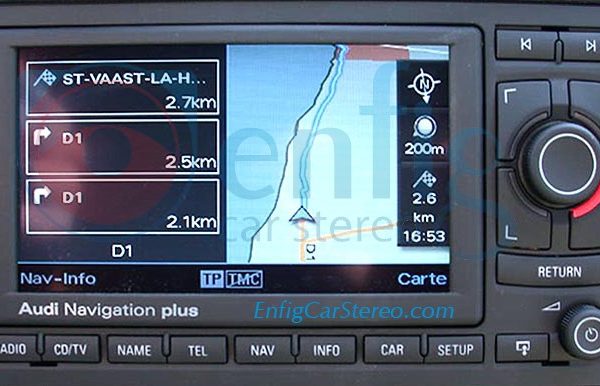 Audi Navigation Plus Maps for RNS-E version 8P0060884DJ 2020