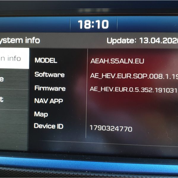 Hyundai Gen 5 Navigation Maps & Firmware Updates