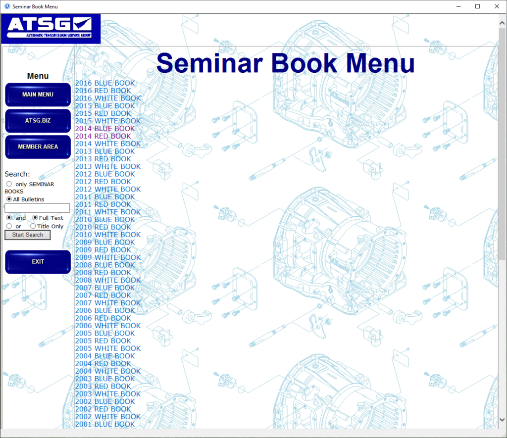 ATSG Automatic Transmission Gearbox Repair Manuals - OBDTotal