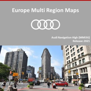 Audi Navigation MMI 3G High Europe Maps