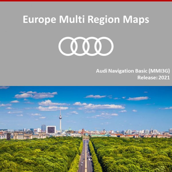 Audi MMI 3G Basic East/West Europe Navigation Maps