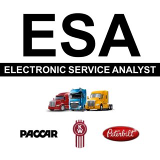 Paccar ESA (Electronic Service Analyst) Diagnostic Software