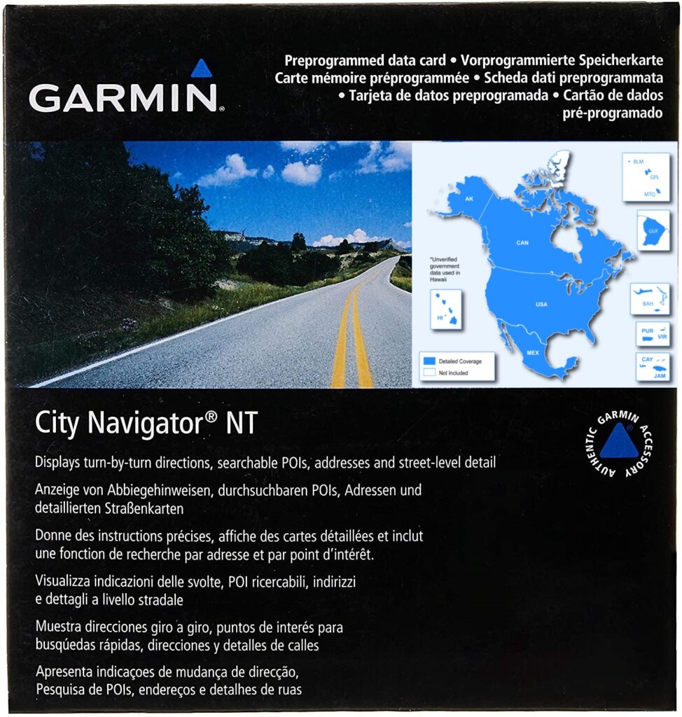 Garmin City Navigator NT North America v2022.10