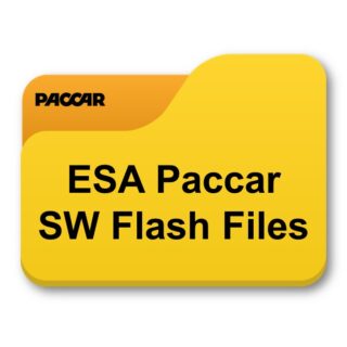 SW Flash Files For Paccar ESA (Electronic Service Analyst)