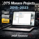 DTS Monaco Projects 2015-2023 31GB Database for AMG, BR, and SMRD automotive programming