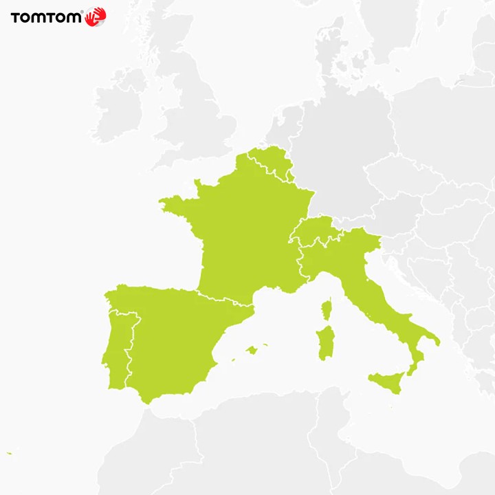 TomTom Southern Europe Navigation Maps