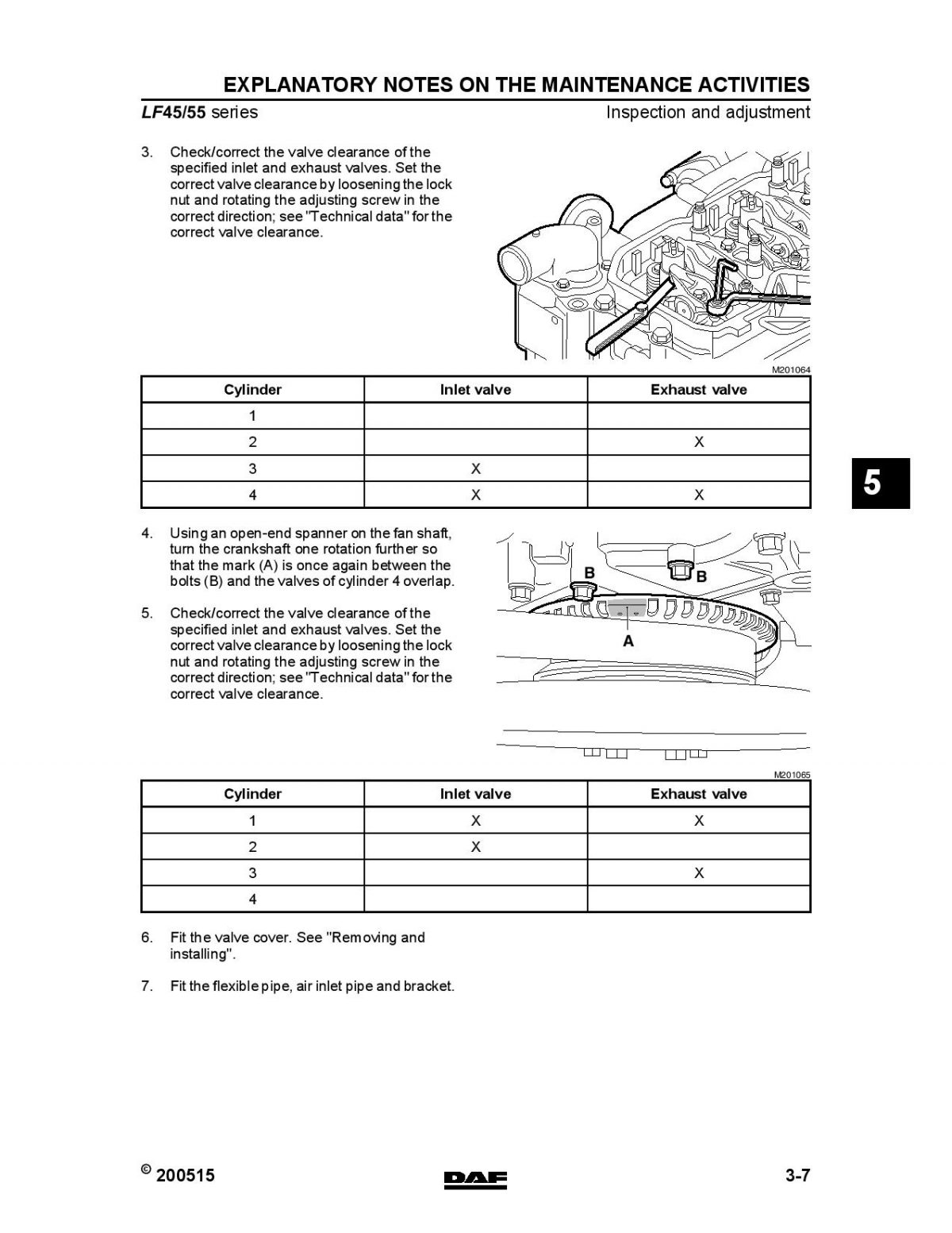 DAF LF45/LF55 Maintenance & Repair Manual