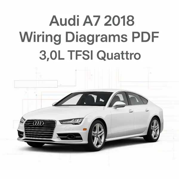 Audi A7 Prestige 2018 Wiring Diagrams PDF