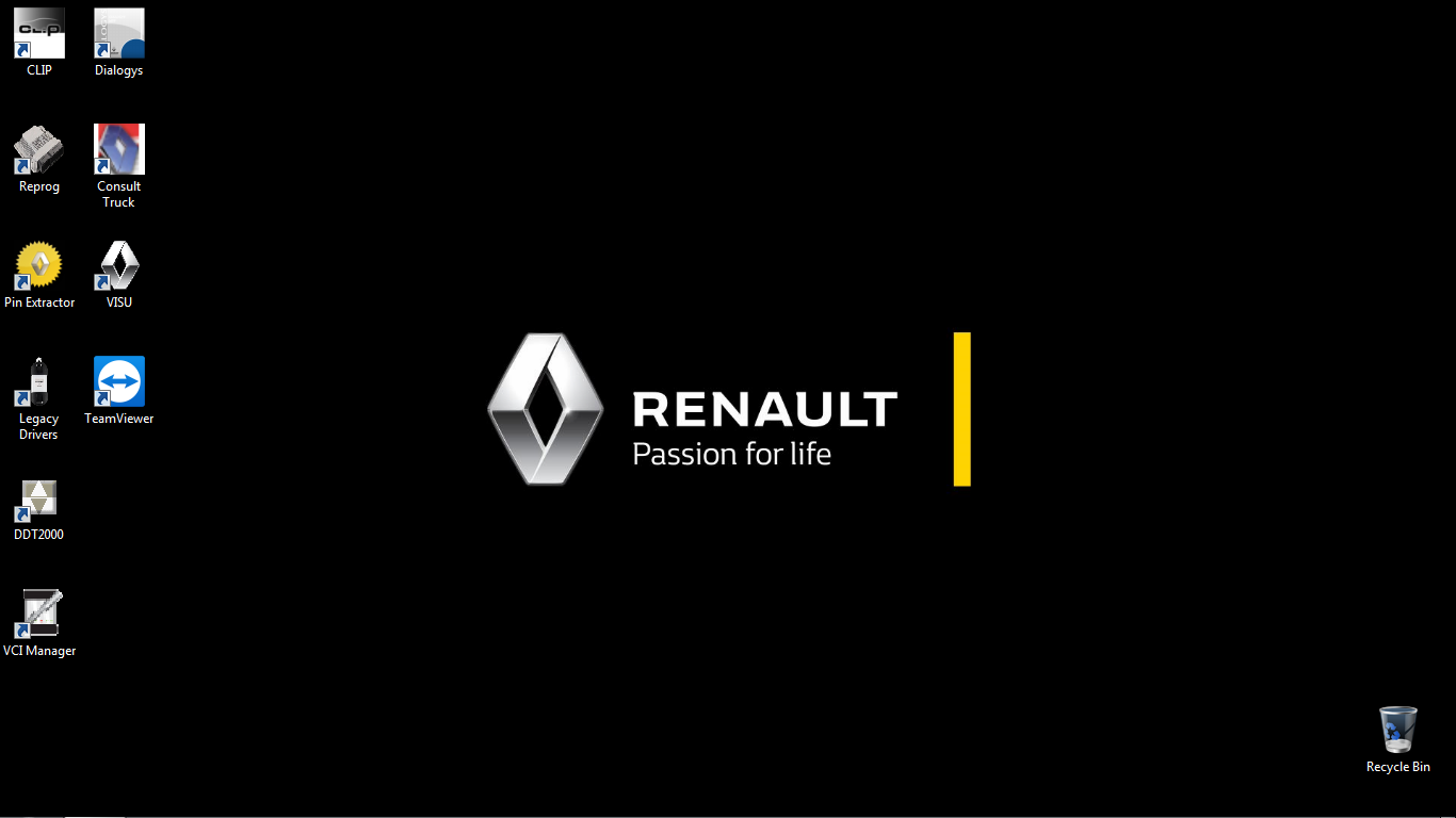 Renault All-In-One Dealership Solution CAN CLIP / Reprog / DDT2000