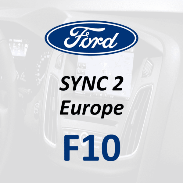 Ford F10 Sync 2 MyFord Touch Europe Navigation Maps Update HM5T-19H449-FE