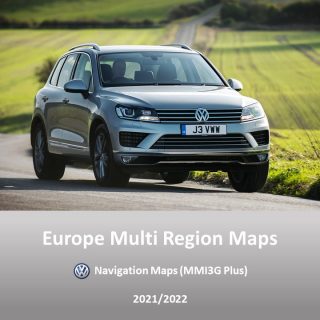 VW Touareg Europe Navigation Maps 2021-2022 RNS 850 v6.33.1 HN+_EU_VW_P0824 8R0060884JD