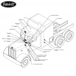 Peterbilt 389 Model Family OEM Electrical Wiring Diagrams & Schematics