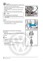 VW 5-Speed Manual Gearbox 0A4 OEM Workshop Manual