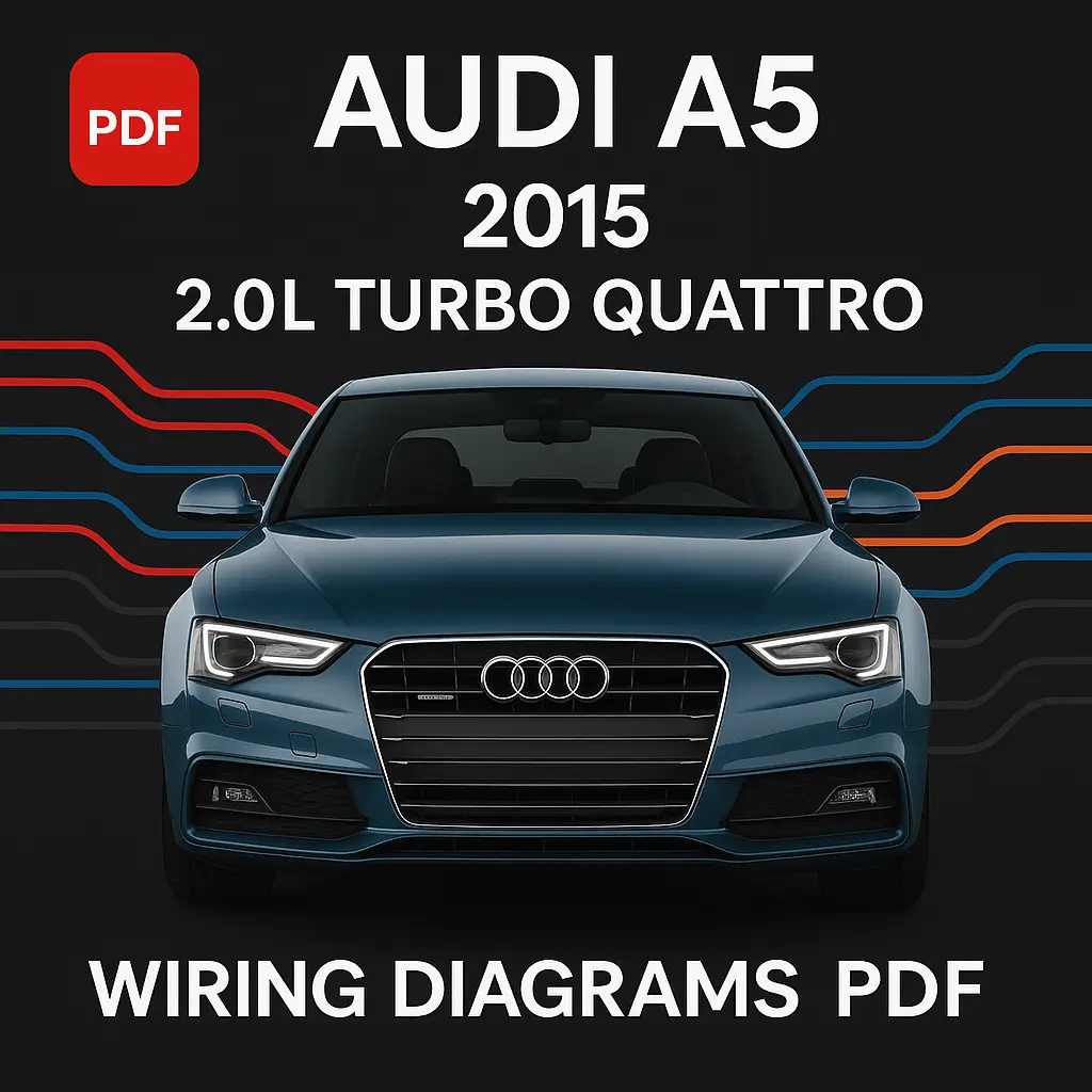 Audi A5 Premium 2015 Wiring Diagrams PDF 2.0L Turbo Quattro Audi A5 Premium 2015 Wiring Diagrams PDF 2.0L Turbo Quattro