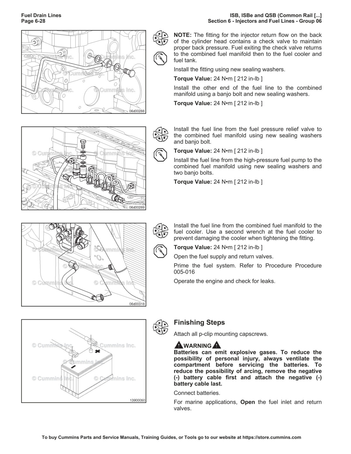 Cummins Engine (ISBe ISB QSB) Common Rail Fuel System Service Manual Volume II