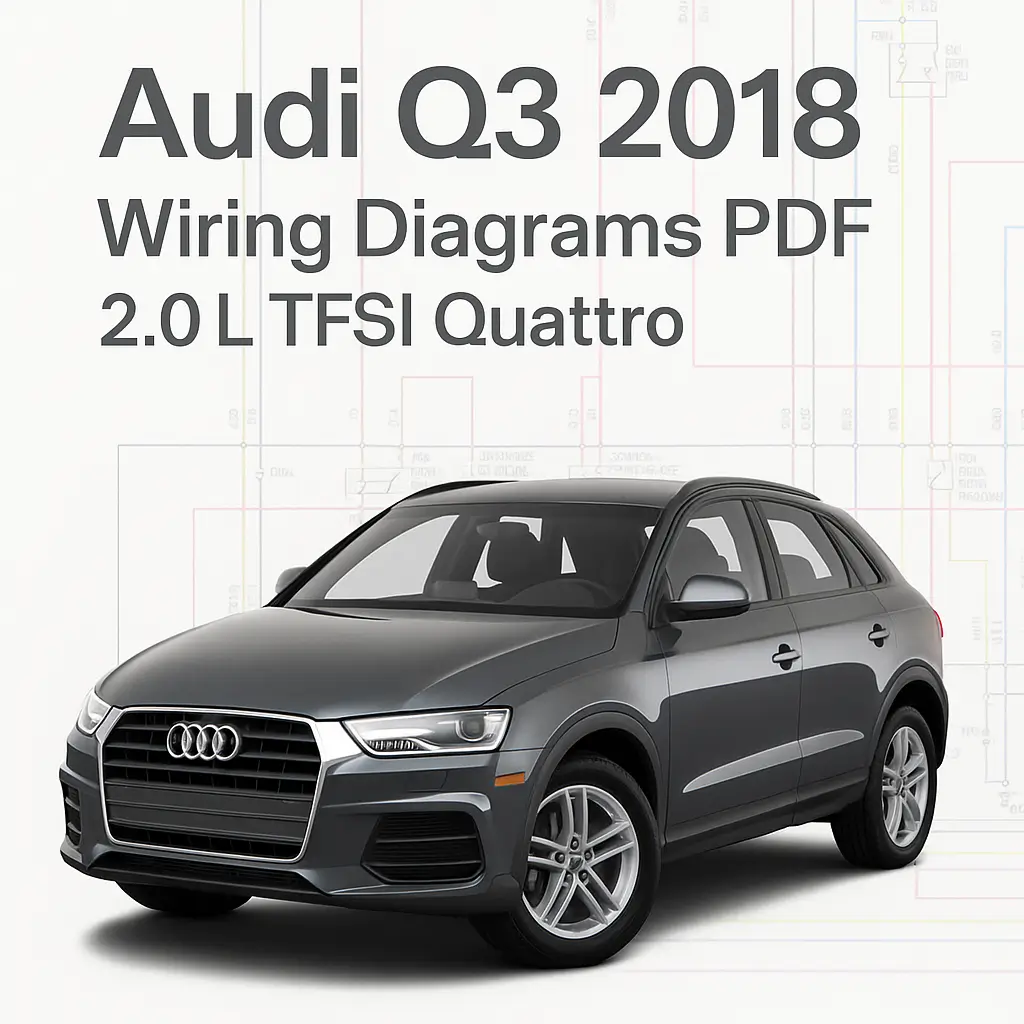 Audi Q3 Premium 2018 Wiring Diagrams PDF Audi Q3 Premium 2018 Wiring Diagrams PDF