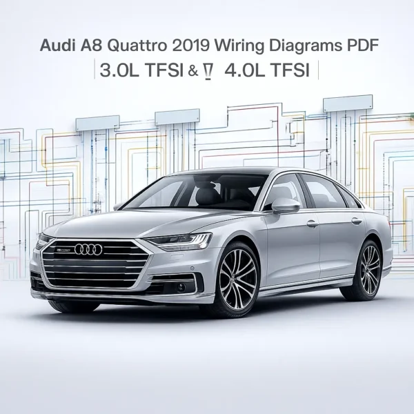 Audi A8 Quattro L 2019 Wiring Diagrams PDF 3.0L TFSI & 4.0L TFSI