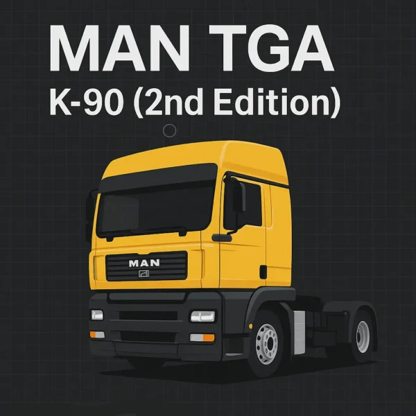 MAN TGA Wiring Diagrams K-90 (2nd Edition) – Electrical Circuits, CAN Bus & System Schematics
