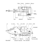 Hyundai Crawler Excavator R140LC-7 Service Repair & Operating Manual