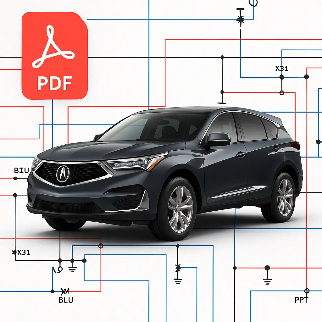 Acura RDX 2019 Factory Service Manual & Wiring Diagrams PDF Acura RDX 2019 Factory Service Manual & Wiring Diagrams PDF