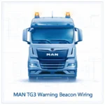 MAN TG3 warning beacon wiring diagram rotating flashing roof beacon CAN schematic