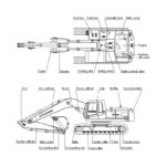 Hyundai Crawler Excavator R210LC-7 Service Repair & Operating Manual