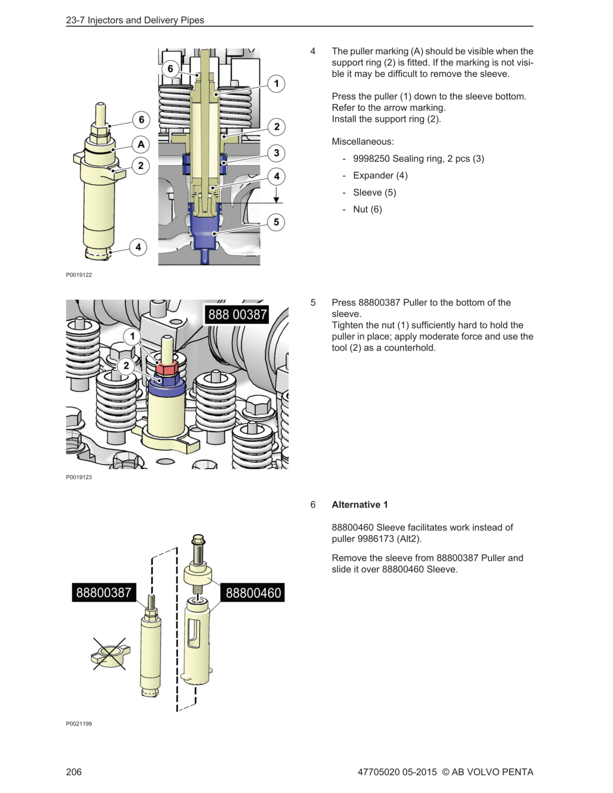 Volvo Penta Marine & Industrial Engine (TAD1140-1-2VE, TAD1150-1-2VE, TAD1170-1-2VE) Workshop Manual