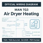 TG3 Air Dryer Heating Wiring Diagram – TGX TGS Euro 6d (Q4 2020)