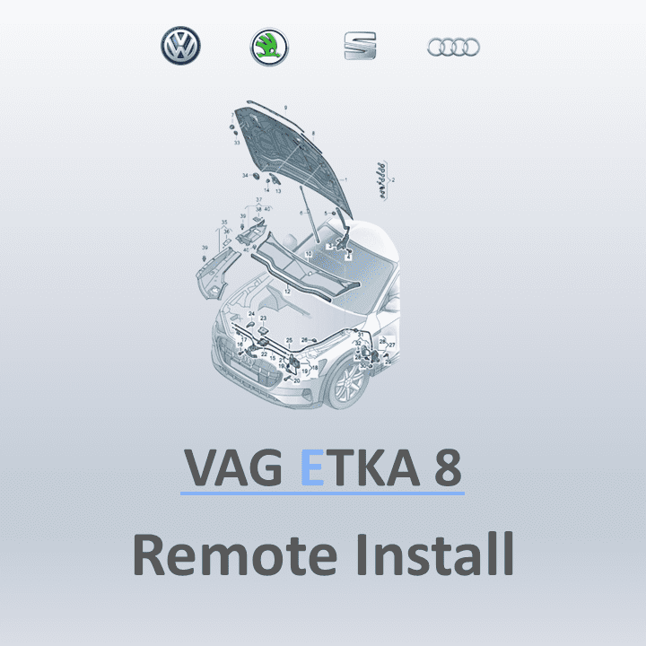 VAG ETKA Electronic Parts Catalog Offline for Volkswagen, Audi, Škoda, SEAT