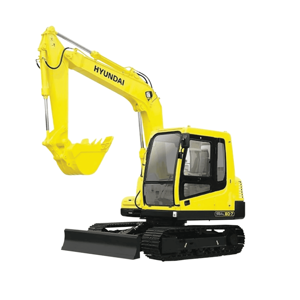 Hyundai Crawler Excavator R80-7