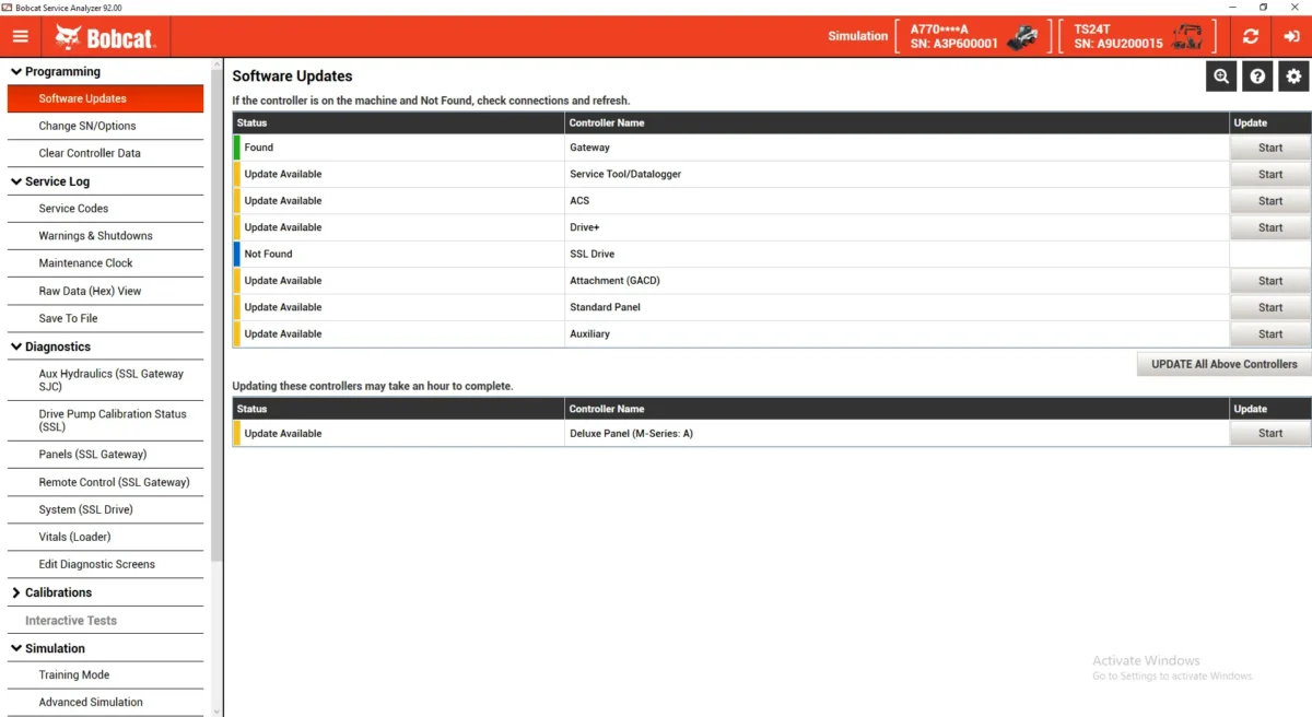 Bobcat Service Analyzer Remote Installation Servic