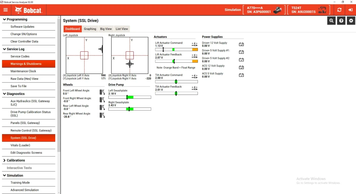 Bobcat Service Analyzer Remote Installation Servic