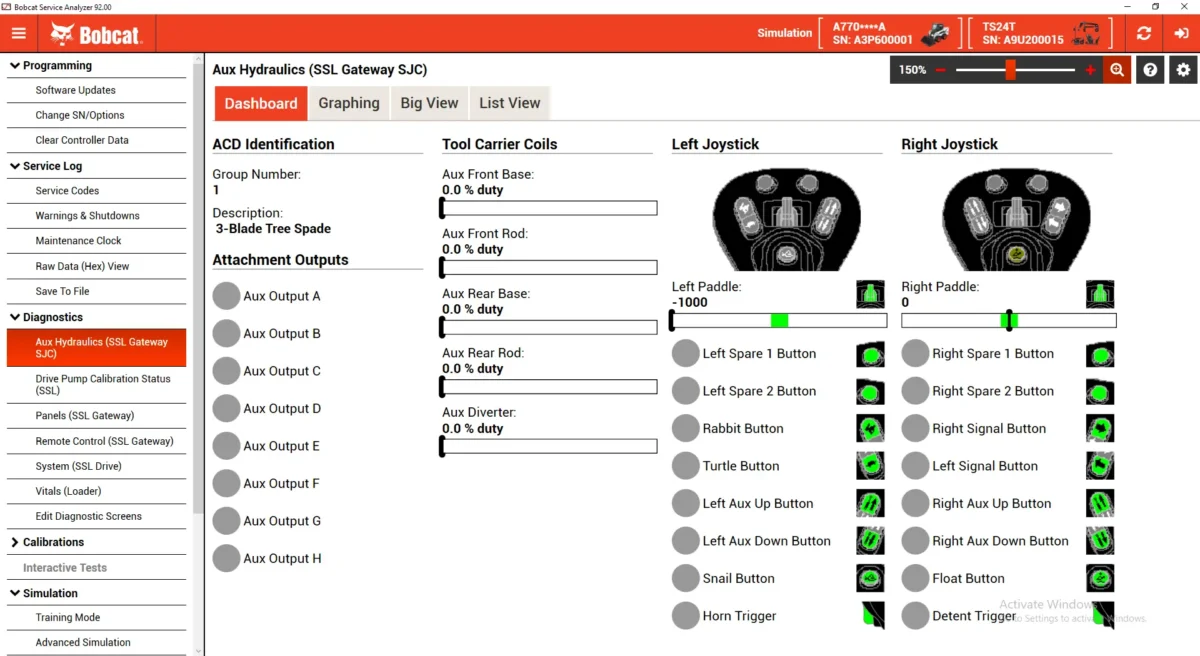 Bobcat Service Analyzer Remote Installation Servic