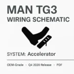 MAN TG3 Accelerator Pedal Wiring Diagram – TGX TGS Euro 6d (Q4 2020)