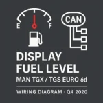 MAN TG3 Display Fuel Level Wiring Diagram – TGX/TGS Euro 6d (Q4 2020)