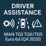 MAN TG3 Driver Assistance Wiring Diagrams – TGX TGS Euro 6d (Q4 2020)