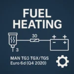 MAN TG3 Fuel Heating Wiring Diagram – TGX TGS Euro 6d (Q4 2020)