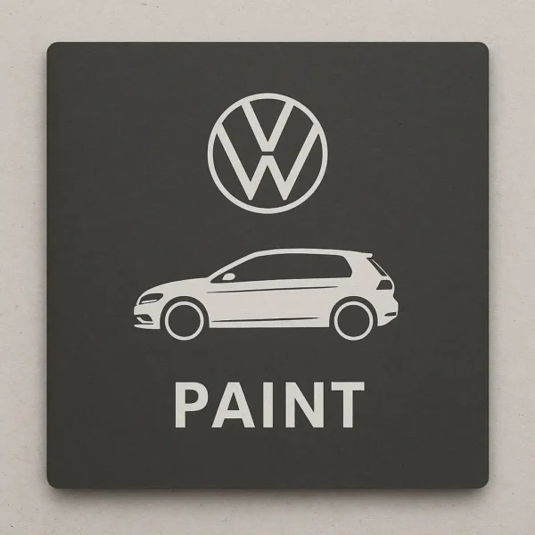 VW Golf 7 2018 Vehicle-Specific Paint Information Manual PDF