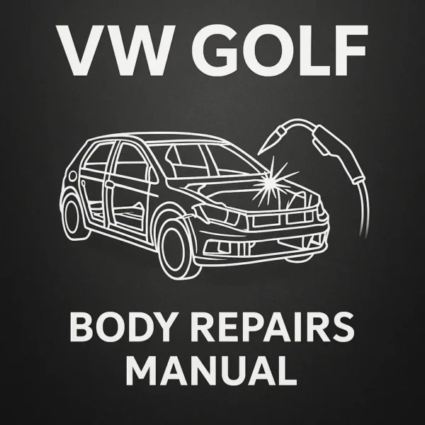 VW Golf 7 General Body Repairs (Exterior) Workshop Manual PDF (Edition 05.2017)