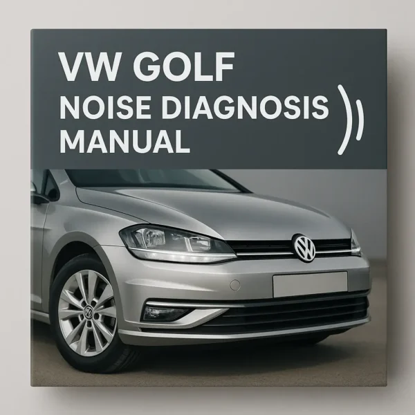 VW Golf 7 Noise Identification & Diagnosis Manual PDF (Edition 07.2017)