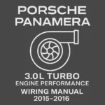 Porsche Panamera 3.0L Turbo Engine Performance Wiring Manual (2015–2016)