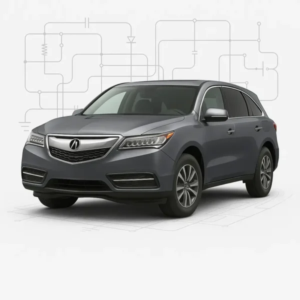 Acura MDX 2016 Factory Service Manual & Wiring Diagrams PDF