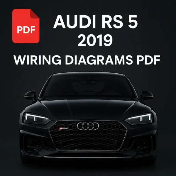 Audi RS 5 Base 2019 Wiring Diagrams PDF 2.9L TFSI V6 Quattro
