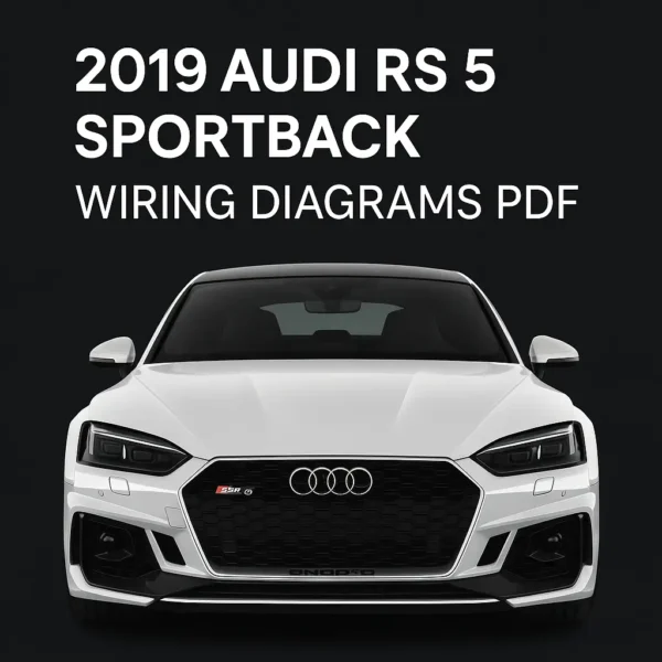 Audi RS 5 Sportback Base 2019 Wiring Diagrams PDF | 2.9L TFSI Quattro