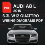 Audi A8 2015 Wiring Diagrams PDF 6.3L W12 Quattro L