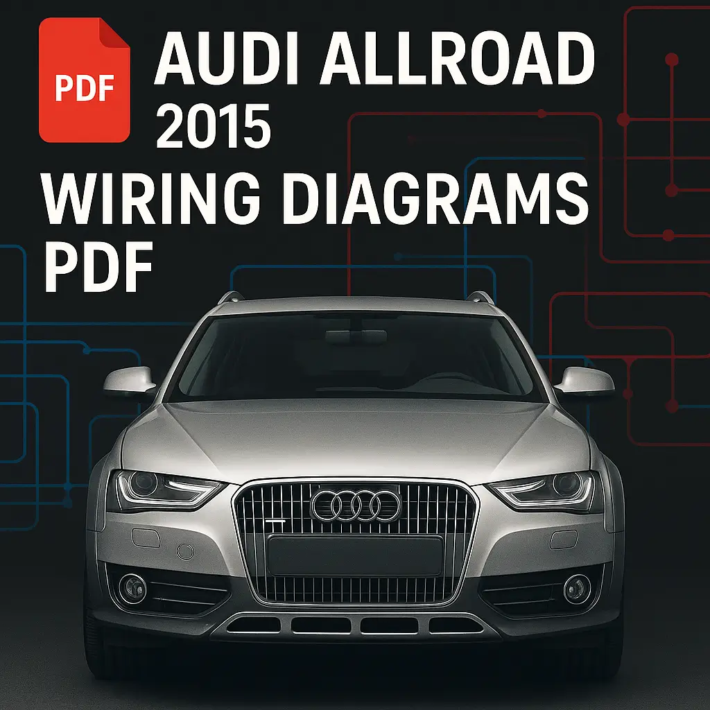 Audi Allroad Prestige 2015 Wiring Diagrams PDF 2.0L Turbo Quattro Audi Allroad Prestige 2015 Wiring Diagrams PDF | 2.0L Turbo Quattro - Image 1