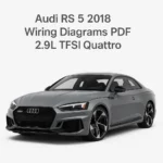 Audi RS 5 Base 2018 Wiring Diagrams PDF