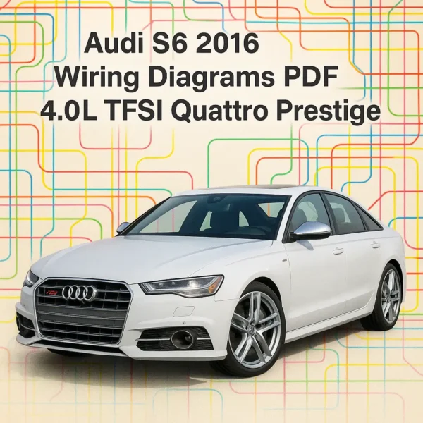 Audi S6 Prestige 2016 Wiring Diagrams PDF 4.0L TFSI Quattro